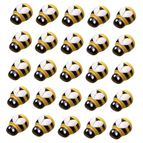 UTHCLO 100stücke Selbstklebende Holz Bienen Deko Accessoires Für Projekte Mini-Bienen Modelle Für Bastelarbeiten Und Home Decor UTHCLO 100stücke Selbstklebende Holz Bienen Deko Accessoires Für Projekte Mini-Bienen Modelle Für Bastelarbeiten Und Home Decor von UTHCLO