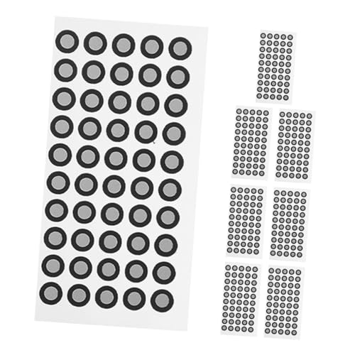 UTHCLO 1100 Stück Reflektierende Referenzmarkierungspunkte Markierungsdots Hohe Sichtbarkeit Wiederverwendbar für Präzise Kalibrierung Industrieanwender Kompakt Leicht Transportabel von UTHCLO