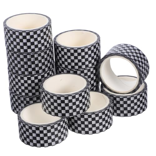 UTHCLO 12 Rollen Kariertes Washi Tape Stark Haftendes Japanisches Papierband mit Stilvollem Rasterdesign Vielseitig für Journaling Scrapbooking DIY Bastelprojekte und Organisationsplanung UTHCLO 12 Rollen Kariertes Washi Tape Stark Haftendes Japanisches Papierband mit Stilvollem Rasterdesign Vielseitig für Journaling Scrapbooking DIY Bastelprojekte und Organisationsplanung von UTHCLO