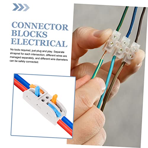 UTHCLO 18 Stück Teiliges Hebel Kompakte Elektrische Steckverbinder für Flexible und Starre Leitungen Werkzeugfreie Schnellverbindung Sicherer Kontakt für Elektroprojekte Zuhause und UTHCLO 18 Stück Teiliges Hebel Kompakte Elektrische Steckverbinder für Flexible und Starre Leitungen Werkzeugfreie Schnellverbindung Sicherer Kontakt für Elektroprojekte Zuhause und von UTHCLO