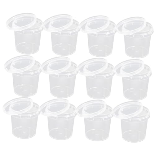 UTHCLO 18 Stücke Mini-spielzeugbehälter Mit Deckel Kleine Transparente Aufbewahrungsbox Aus Plastik Mini Spielzeuglagerung Handlicher Schutz Vor Kratzern Und Beschädigungen Geeignet von UTHCLO
