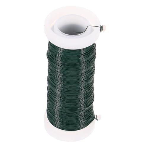 UTHCLO 1Rolle Gartenpflanzen Bindedraht Ummantelter Blumendraht für Kletterpflanzen Vielseitige Fixierhilfe für Garten Balkon und Indoor Pflanzenpflege von UTHCLO