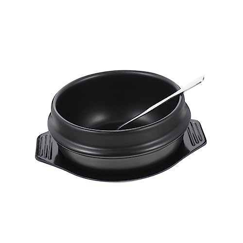 UTHCLO Keramik Bibimbap Topf Antihaft Auflaufform Induktionskochgeschirr Eintopftopf für Koreanische Speisen mit Binauralem Griff UTHCLO Keramik Bibimbap Topf Antihaft Auflaufform Induktionskochgeschirr Eintopftopf für Koreanische Speisen mit Binauralem Griff von UTHCLO