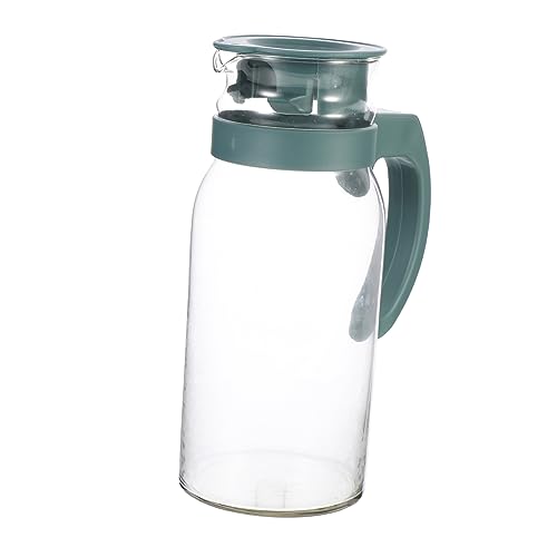 UTHCLO 1Stück Mehrzweck Wasserbehälter Kaltbeständiger Transparenter Wasserkocher für Tee und Getränke für Zuhause und Büro mit Stilvollem Grünem Design UTHCLO 1Stück Mehrzweck Wasserbehälter Kaltbeständiger Transparenter Wasserkocher für Tee und Getränke für Zuhause und Büro mit Stilvollem Grünem Design von UTHCLO