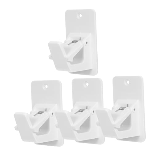 UTHCLO 2 Paare Schwerlast Vorhangstangenhalterung Abs Wandmontage Duschvorhang Halterung Klebefest Bohrfrei Für Badezimmer Schlafzimmer Fensterrahmen Gardinenstangenhalter UTHCLO 2 Paare Schwerlast Vorhangstangenhalterung Abs Wandmontage Duschvorhang Halterung Klebefest Bohrfrei Für Badezimmer Schlafzimmer Fensterrahmen Gardinenstangenhalter von UTHCLO