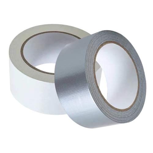 UTHCLO 2 Rollen Winddichtes Selbstklebendes Dichtungsband für Fenster Türrahmen Zugluftstopper Schützend Einfach Zuschneidbar Langlebig Weiß und Silber UTHCLO 2 Rollen Winddichtes Selbstklebendes Dichtungsband für Fenster Türrahmen Zugluftstopper Schützend Einfach Zuschneidbar Langlebig Weiß und Silber von UTHCLO