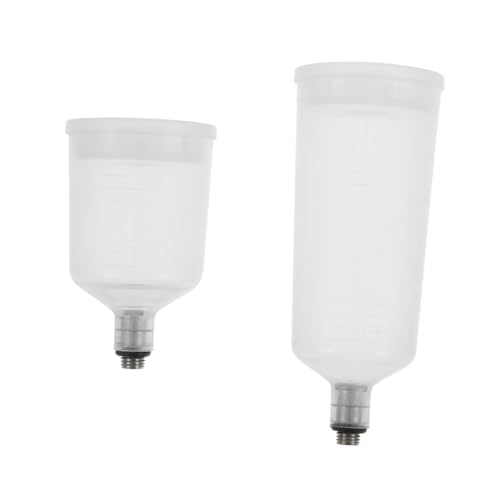 UTHCLO 2 STÜCK Teiliges Airbrush Farbbecher Zerlegbarer Abnehmbarer Lackbehälter in Zwei Robust und Tragbar für Acrylfarben und Modellbau Kompakt und Langlebig UTHCLO 2 STÜCK Teiliges Airbrush Farbbecher Zerlegbarer Abnehmbarer Lackbehälter in Zwei Robust und Tragbar für Acrylfarben und Modellbau Kompakt und Langlebig von UTHCLO