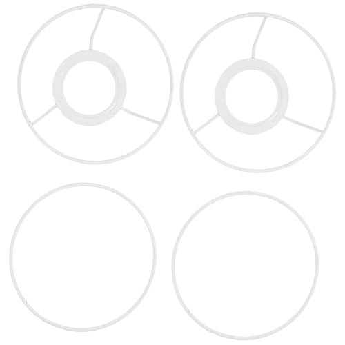 UTHCLO 2 Sätze Lampenschirmhalter Rund aus Rostfreiem Eisen Stabile Lampenschirmring Halterung für DIY Lampenschirme Langlebiger Lampenrahmen für Wohn Geschäftsnutzung UTHCLO 2 Sätze Lampenschirmhalter Rund aus Rostfreiem Eisen Stabile Lampenschirmring Halterung für DIY Lampenschirme Langlebiger Lampenrahmen für Wohn Geschäftsnutzung von UTHCLO