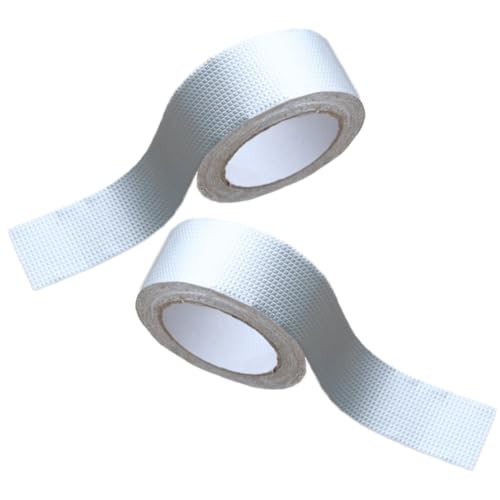 UTHCLO 2 Stück Aluminiumfolie Butyl Reparaturband Wasserdichtes Dichtungsband mit Hoher Beständigkeit Langlebiges Klebeband für Dachleckage und Abdichtung UV Wetterfest UTHCLO 2 Stück Aluminiumfolie Butyl Reparaturband Wasserdichtes Dichtungsband mit Hoher Beständigkeit Langlebiges Klebeband für Dachleckage und Abdichtung UV Wetterfest von UTHCLO