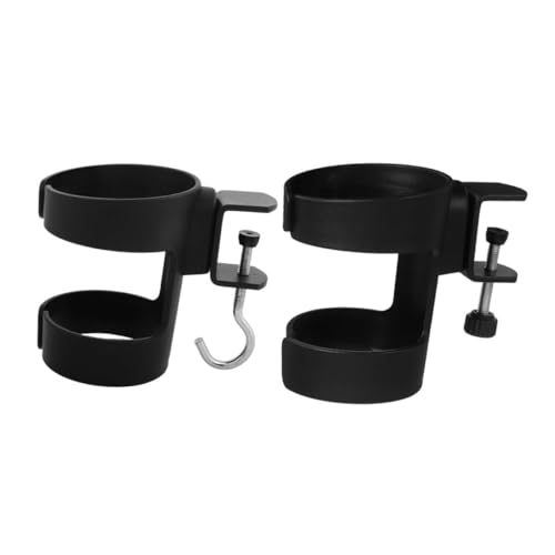 UTHCLO 2 Stück Becherhalter für Schreibtisch Universeller Getränkehalter mit Modernem Design für Kaffeetassen und Wasserflaschen Platzsparend und für Büro und Zuhause UTHCLO 2 Stück Becherhalter für Schreibtisch Universeller Getränkehalter mit Modernem Design für Kaffeetassen und Wasserflaschen Platzsparend und für Büro und Zuhause von UTHCLO