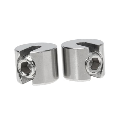 UTHCLO 2 Stück Edelstahl Drahtseilklemme Korrosionsbeständige Kabelschelle für Drahtseil Befestigung Rostfrei Säure Alkalibeständig Sichere Fixierung für Anspruchsvolle und UTHCLO 2 Stück Edelstahl Drahtseilklemme Korrosionsbeständige Kabelschelle für Drahtseil Befestigung Rostfrei Säure Alkalibeständig Sichere Fixierung für Anspruchsvolle und von UTHCLO