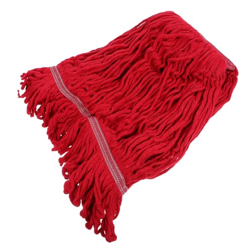 UTHCLO 2 Stück Ersatz Baumwoll Mopfköpfe Wiederverwendbar Waschbar Strapazierfähig für Feucht Trockenreinigung Geeignet für Fliesen Hartbodenpflege von UTHCLO