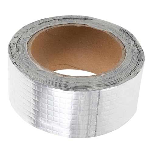 UTHCLO 2 Stück Hochklebendes Butyl Reparaturband Teiliges Wasserdichtes Dichtungsband für Dach Wohnwagen Risse Abdichtung und Reparatur aus Butylkautschuk von UTHCLO