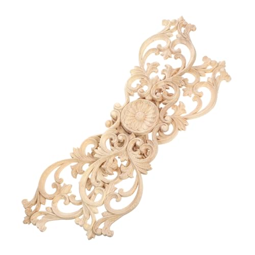 UTHCLO 2 Stück Holzornament Geschnitzte Applikation Rustikale Vintage Möbelverzierung Holzdekor für Schrank Tür im Landhausstil Langlebige Natürliche Holzschnitzerei mit Klassischem UTHCLO 2 Stück Holzornament Geschnitzte Applikation Rustikale Vintage Möbelverzierung Holzdekor für Schrank Tür im Landhausstil Langlebige Natürliche Holzschnitzerei mit Klassischem von UTHCLO