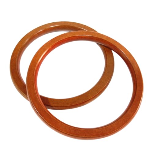 UTHCLO 2 Stück Holzrundgriff für Handtaschen Langlebige DIY Holzkreise in Natürlicher Farbe als Ersatzhenkel für Strand und Strohtaschen Vielseitig für Handtaschen und Schmuckherstellung UTHCLO 2 Stück Holzrundgriff für Handtaschen Langlebige DIY Holzkreise in Natürlicher Farbe als Ersatzhenkel für Strand und Strohtaschen Vielseitig für Handtaschen und Schmuckherstellung von UTHCLO