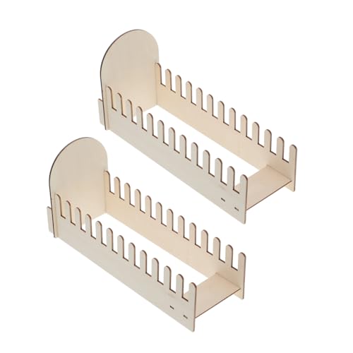 UTHCLO 2 Stück Karten Show Vitrine Grußkarten Sortierer Grußkartenständer Karten Display Organizer Rack Postkarten Rack Grußkartenhalter Display Regal von UTHCLO