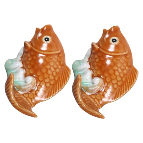 UTHCLO 2 Stück Keramik Wc Bolzenabdeckungen Karpfen Design Toilettenschrauben Abdeckkappen Dekorative Fisch Badaccessoires Passend Einfach zu Montieren UTHCLO 2 Stück Keramik Wc Bolzenabdeckungen Karpfen Design Toilettenschrauben Abdeckkappen Dekorative Fisch Badaccessoires Passend Einfach zu Montieren von UTHCLO