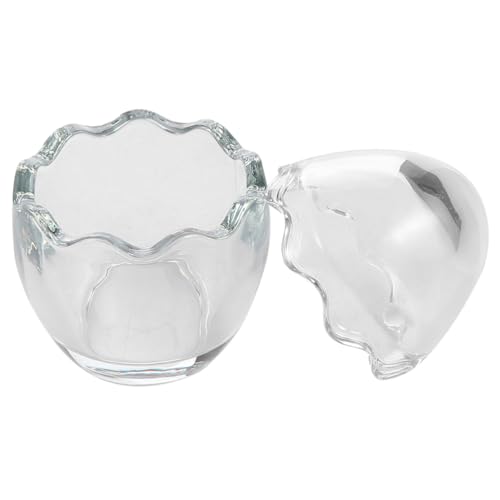 UTHCLO 2 Stück Kleine Glasschalen in Eierform Glas Dessertbecher für Pudding und Joghurt Bpa frei Vielseitig Nutzbar Lustiges Design für Kuchen und Dessertzubereitung UTHCLO 2 Stück Kleine Glasschalen in Eierform Glas Dessertbecher für Pudding und Joghurt Bpa frei Vielseitig Nutzbar Lustiges Design für Kuchen und Dessertzubereitung von UTHCLO