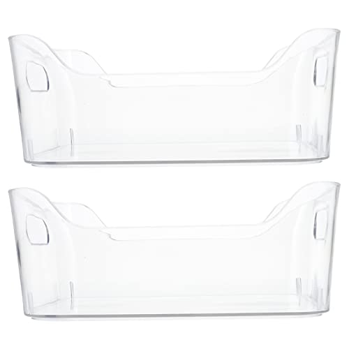 UTHCLO 2 Stück Kühlschrank Organizer Multifunktionale Aufbewahrungsboxen aus Kunststoff Stapelbar Transparent zur Lebensmittelorganisation und Platzersparnis im Kühlschrank UTHCLO 2 Stück Kühlschrank Organizer Multifunktionale Aufbewahrungsboxen aus Kunststoff Stapelbar Transparent zur Lebensmittelorganisation und Platzersparnis im Kühlschrank von UTHCLO