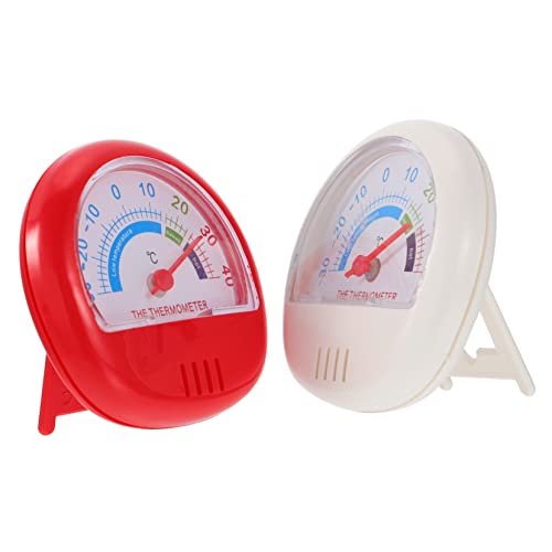 UTHCLO 2 Stück Kühlschrankthermometer aus Kunststoff Gefrierschrank Temperaturanzeige Design für Präzise Messungen für Küche und Gewächshaus UTHCLO 2 Stück Kühlschrankthermometer aus Kunststoff Gefrierschrank Temperaturanzeige Design für Präzise Messungen für Küche und Gewächshaus von UTHCLO