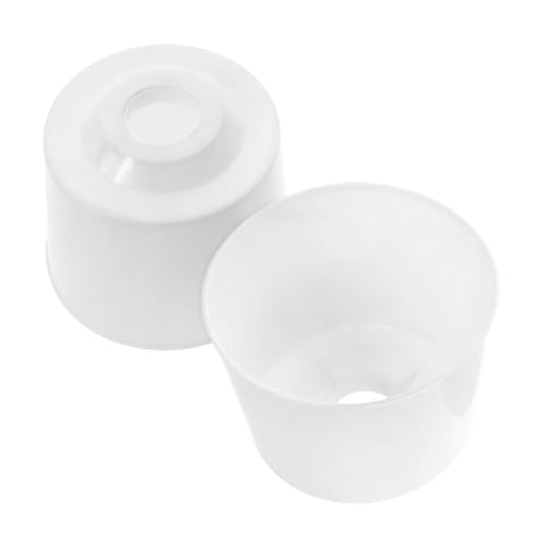 UTHCLO 2 Stück PVC Deckenventilator Schutzabdeckung Langlebiger Staubschutz Dekorative Ventilatorbodenhaube Kompatibel mit Verschiedenen Marken und Modellen von UTHCLO