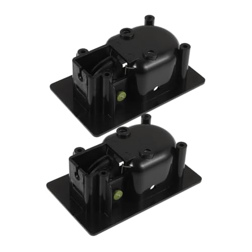 UTHCLO 2 Stück Recliner Handgriff Ersatz Kunststoff Schwarz Elektroplattiert Robust Passend für Gängige Sofa Möbel Lehnstuhl Zubehör Vielseitig Langlebig von UTHCLO