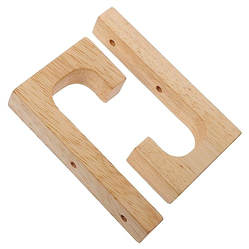 UTHCLO 2 Stück Robuste Holz Wandhaken J Form Natürlicher Kleiderhaken aus Holz für Garderobe Schlafzimmer Küche Flur Vielseitige Kleideraufhängung UTHCLO 2 Stück Robuste Holz Wandhaken J Form Natürlicher Kleiderhaken aus Holz für Garderobe Schlafzimmer Küche Flur Vielseitige Kleideraufhängung von UTHCLO