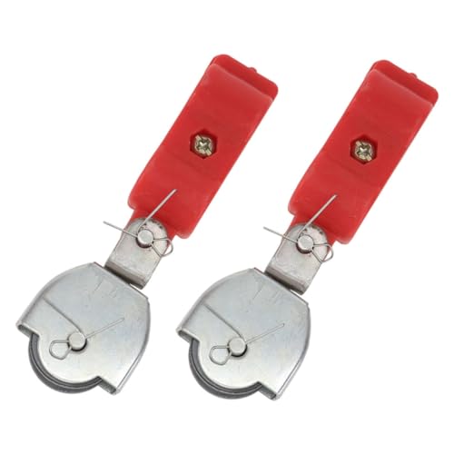 UTHCLO 2 Stück Robuste Umlenkrollen mit Kugellager aus Metall und Kunststoff für Stahlseil Vielseitige Tragkraftrollen für Zuganwendungen Innen und Außen 2 Stück UTHCLO 2 Stück Robuste Umlenkrollen mit Kugellager aus Metall und Kunststoff für Stahlseil Vielseitige Tragkraftrollen für Zuganwendungen Innen und Außen 2 Stück von UTHCLO