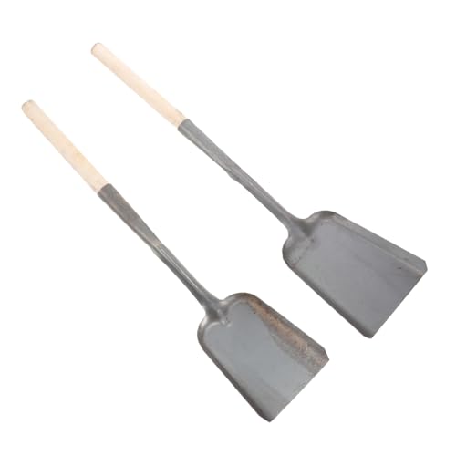UTHCLO 2 Stück Schwere Kohleasche Schaufel aus Robustem Schmiedeeisen Teiliges Praktische Gartenschaufel für Gartenboden und Kaminreinigung Langlebig und Energieeffizient für BBQ und UTHCLO 2 Stück Schwere Kohleasche Schaufel aus Robustem Schmiedeeisen Teiliges Praktische Gartenschaufel für Gartenboden und Kaminreinigung Langlebig und Energieeffizient für BBQ und von UTHCLO