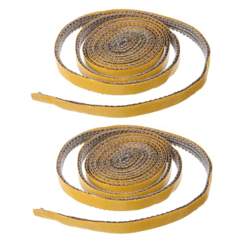 UTHCLO 2 Stück Selbstklebendes Ofendichtungsband Fiberglas Hitzebeständig Rauchdichtung für Kamin und Holzofen Tür Abdichtung Feuerfest UTHCLO 2 Stück Selbstklebendes Ofendichtungsband Fiberglas Hitzebeständig Rauchdichtung für Kamin und Holzofen Tür Abdichtung Feuerfest von UTHCLO