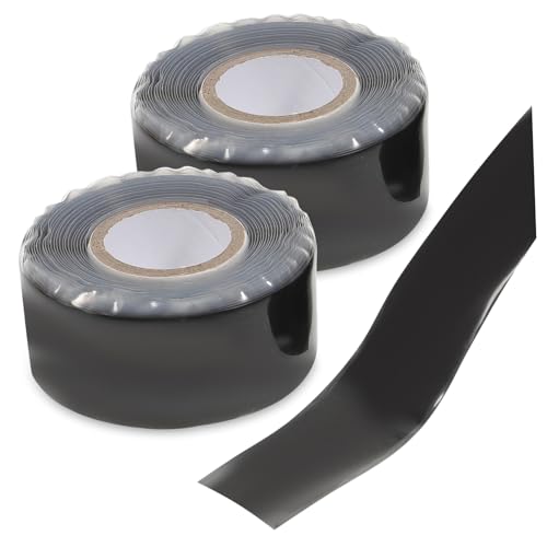 UTHCLO 2 Stück Selbstverschweißendes Reparaturband Wasserdichtes Dichtungsband für Wasserrohr leckagen Breit Lang Elastisch Hitzebeständig Vielseitig für Rohr Kabelreparatur UTHCLO 2 Stück Selbstverschweißendes Reparaturband Wasserdichtes Dichtungsband für Wasserrohr leckagen Breit Lang Elastisch Hitzebeständig Vielseitig für Rohr Kabelreparatur von UTHCLO