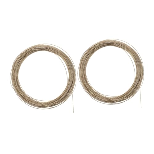 UTHCLO 2 Stück Teiliges Auto Windschutzscheiben Entferner aus Goldfarbenem Stahlseil Präzises Schneidwerkzeug für Kleberentfernung Vielseitig Einsetzbar für Windschutzscheiben Reparatur UTHCLO 2 Stück Teiliges Auto Windschutzscheiben Entferner aus Goldfarbenem Stahlseil Präzises Schneidwerkzeug für Kleberentfernung Vielseitig Einsetzbar für Windschutzscheiben Reparatur von UTHCLO