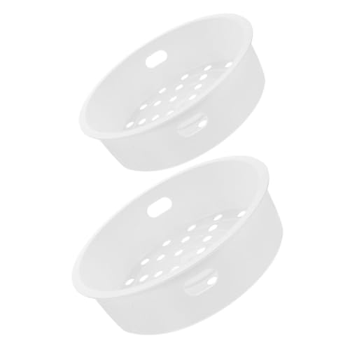 UTHCLO 2 Stück Teiliges Dampfgarer Rack für Reiskocher Edelstahl Steam Basket mit Rutschfestem Design Feine für Effizientes Dampfgaren von Gemüse Fleisch Dim Sum und Desserts UTHCLO 2 Stück Teiliges Dampfgarer Rack für Reiskocher Edelstahl Steam Basket mit Rutschfestem Design Feine für Effizientes Dampfgaren von Gemüse Fleisch Dim Sum und Desserts von UTHCLO