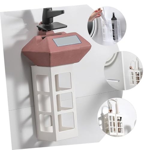 UTHCLO 2 Stück Teiliges Wandhalter Lockenstab und Haartrockner Selbstklebend Bohrfrei Platzsparend Robust Geeignet für Bad Salon und Zuhause Moderner Organizer für Haarstyling Tools von UTHCLO
