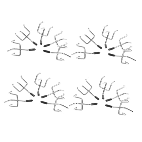UTHCLO 20 Sätze Teiliges Heavy duty Eisen Pegboard Haken mit Schutzkappen Rostfrei Verschleißfest Stabile Aufhängung für Werkstatt Garage Supermarkt Einfache Installation Stärke UTHCLO 20 Sätze Teiliges Heavy duty Eisen Pegboard Haken mit Schutzkappen Rostfrei Verschleißfest Stabile Aufhängung für Werkstatt Garage Supermarkt Einfache Installation Stärke von UTHCLO