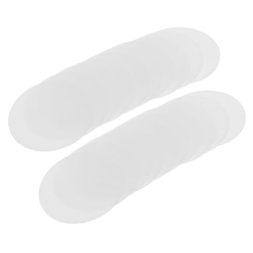 UTHCLO 20 Stück LED Diffusionsplatten aus Langlebigem Flache Deckenlampen Abdeckungen für Downlights Einfache Installation Blendfreie Lichtstreuung Vielseitig für Tisch und Hängelampen von UTHCLO