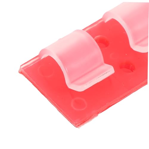 UTHCLO 20 Stück Outdoor Licht Haken Transparent Schwerlast Klebehaken Wetterfest für Weihnachtsbeleuchtung Lichterkettenhalterungen für Wand und Terrasse Einfache Montage Kabelmanagement von UTHCLO