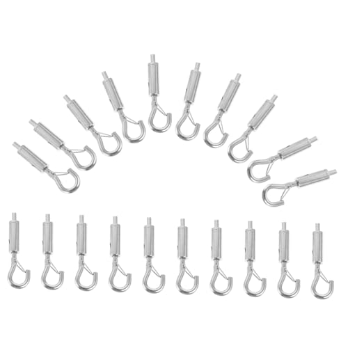 UTHCLO 20 Stück Teiliges Edelstahl Stahlseil Spanner Haken Turnbuckle für Baldachin Windfest Robust Vielseitig Einsetzbar Einfache Handhabung Langlebig Sicher für Aufhängung und UTHCLO 20 Stück Teiliges Edelstahl Stahlseil Spanner Haken Turnbuckle für Baldachin Windfest Robust Vielseitig Einsetzbar Einfache Handhabung Langlebig Sicher für Aufhängung und von UTHCLO