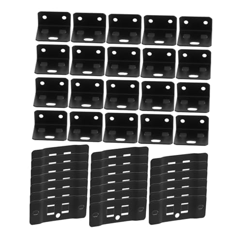 UTHCLO 20 Stück Teiliges Metall Eckverbinder Winkelverbinder für Holzregale Möbel Verbindungsklammern Multifunktionale Möbelbeschläge zur Stabilen Befestigung UTHCLO 20 Stück Teiliges Metall Eckverbinder Winkelverbinder für Holzregale Möbel Verbindungsklammern Multifunktionale Möbelbeschläge zur Stabilen Befestigung von UTHCLO