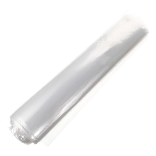 UTHCLO 200 Stück Schrumpffolie Beutel Transparent Schrumpfbeutel für Verpackung von Seifen Kerzen Geschenkartikel Hitzeempfindlich Schrumpfbare Folienbeutel Praktische Verpackungslösung von UTHCLO