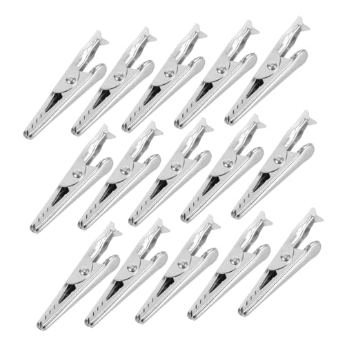 UTHCLO 200 Stück Teiliges Alligator-klemmen Korrosionsbeständigem Eisen Robuste Elektrische Testklemmen mit Federbelastetem Metallclip Flexibel Einsetzbar für Batterie Stromkabel für UTHCLO 200 Stück Teiliges Alligator-klemmen Korrosionsbeständigem Eisen Robuste Elektrische Testklemmen mit Federbelastetem Metallclip Flexibel Einsetzbar für Batterie Stromkabel für von UTHCLO