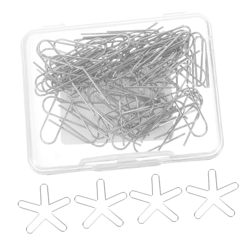 UTHCLO 200 Stück Teiliges Nichrom U haken Hitzebeständig und Formstabil als Keramik Tonwerkzeug für DIY Schmuckherstellung und Bastelprojekte UTHCLO 200 Stück Teiliges Nichrom U haken Hitzebeständig und Formstabil als Keramik Tonwerkzeug für DIY Schmuckherstellung und Bastelprojekte von UTHCLO