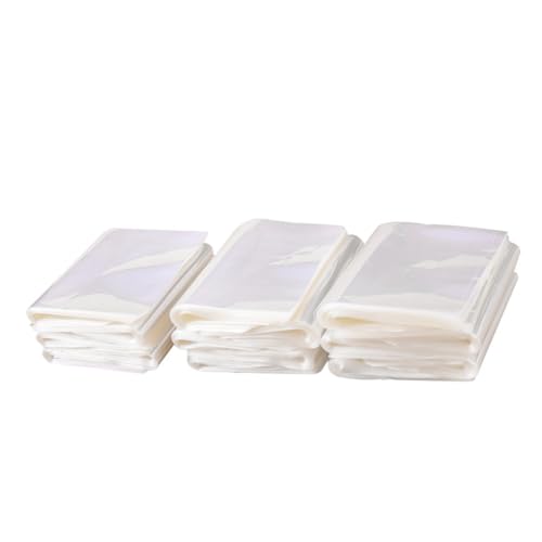 UTHCLO 200 Stück Transparente Pof Schrumpfbeutel Hitzeempfindlicher Schrumpffilm Geruchsneutral Schnelles Verpacken für Kosmetik Seifen Lebensmittel Schützende Frischhalteverpackung UTHCLO 200 Stück Transparente Pof Schrumpfbeutel Hitzeempfindlicher Schrumpffilm Geruchsneutral Schnelles Verpacken für Kosmetik Seifen Lebensmittel Schützende Frischhalteverpackung von UTHCLO