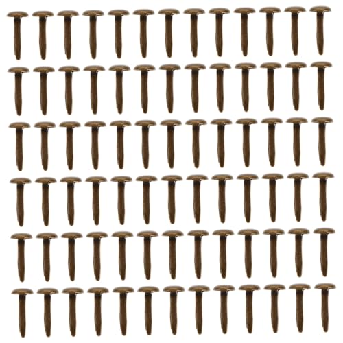UTHCLO 200stücke Mini-brads Eisennägel Dekorative Nägel Für DIY Handwerk Junge Mädchen Bastelzubehör Für Sammelalben Grußkarten Fotoalben Und Andere Bastelarbeiten von UTHCLO