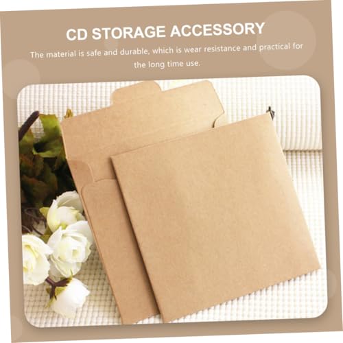 UTHCLO 25 Stück Teiliges Kraftpapier CD Taschen Langebige Schützende CD Hüllen aus Dickem Kraftpapier Leichte für Musik Spiele und PC Discs Umweltfreundlich und Reißfest UTHCLO 25 Stück Teiliges Kraftpapier CD Taschen Langebige Schützende CD Hüllen aus Dickem Kraftpapier Leichte für Musik Spiele und PC Discs Umweltfreundlich und Reißfest von UTHCLO
