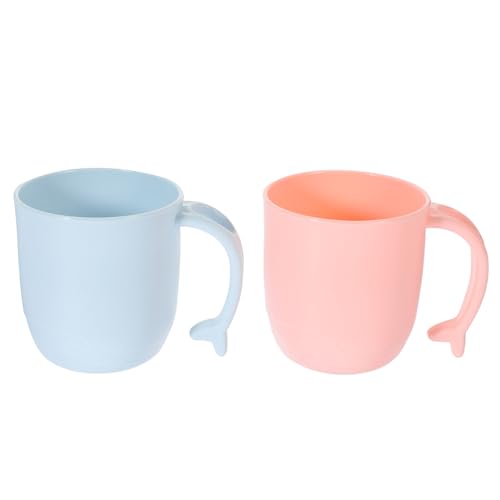 UTHCLO 2stücke Hübsche Junge Mädchen Mundspülbecher Zahnbürstenhalter Praktisch Für Badezimmer Blau Und Bpa-frei Große Kapazität Mit Angenehmem Griff Liebenswertes Design Für UTHCLO 2stücke Hübsche Junge Mädchen Mundspülbecher Zahnbürstenhalter Praktisch Für Badezimmer Blau Und Bpa-frei Große Kapazität Mit Angenehmem Griff Liebenswertes Design Für von UTHCLO