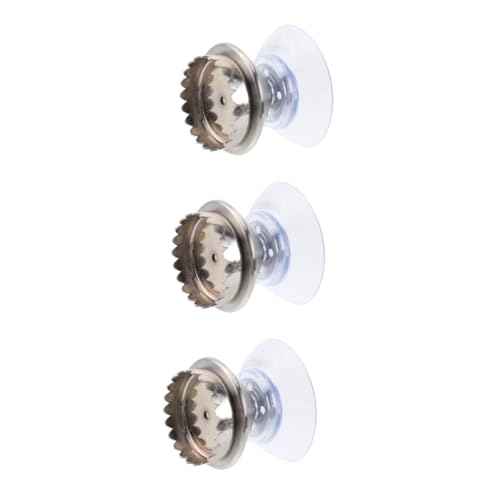UTHCLO 3 Sätze Magnetischer Seifenhalter Wandseifenhalter Magnetische Seifenschale Seifenstück Aus Stahl Seifenhalter Für Duschwand Magnet-seifenhalter Seifenorganisator Rostfreier Stahl von UTHCLO