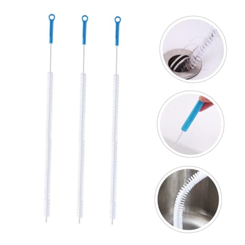 UTHCLO 3 Stück Teiliges Drain Hair Clog Remover Flexible Abflussreiniger sticks aus Hochwertigem Eisen und Nylon Praktisches Werkzeug zur Schnellen Reinigung von Bad Zufällige Farbe UTHCLO 3 Stück Teiliges Drain Hair Clog Remover Flexible Abflussreiniger sticks aus Hochwertigem Eisen und Nylon Praktisches Werkzeug zur Schnellen Reinigung von Bad Zufällige Farbe von UTHCLO