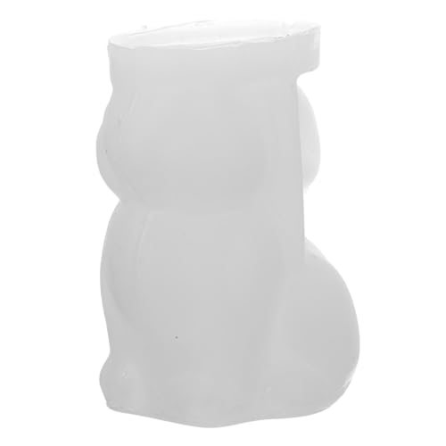 UTHCLO 3 Stück Teiliges Silikon-hasenformen- Kaninchen Silikonform für Kerzen Seife Schokolade Backfest und Temperaturbeständig Einfach zu Entformen für DIY Bastelprojekte und von UTHCLO