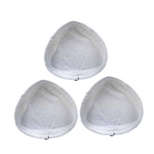 UTHCLO 3 Stück Teiliges Waschbare Dreieckige Mikrofaser Ersatzbezüge für Dampfreiniger Starke Staub und Wasseraufnahme Langlebig Passend für Laminat Fliesen Marmor und Keramikböden von UTHCLO